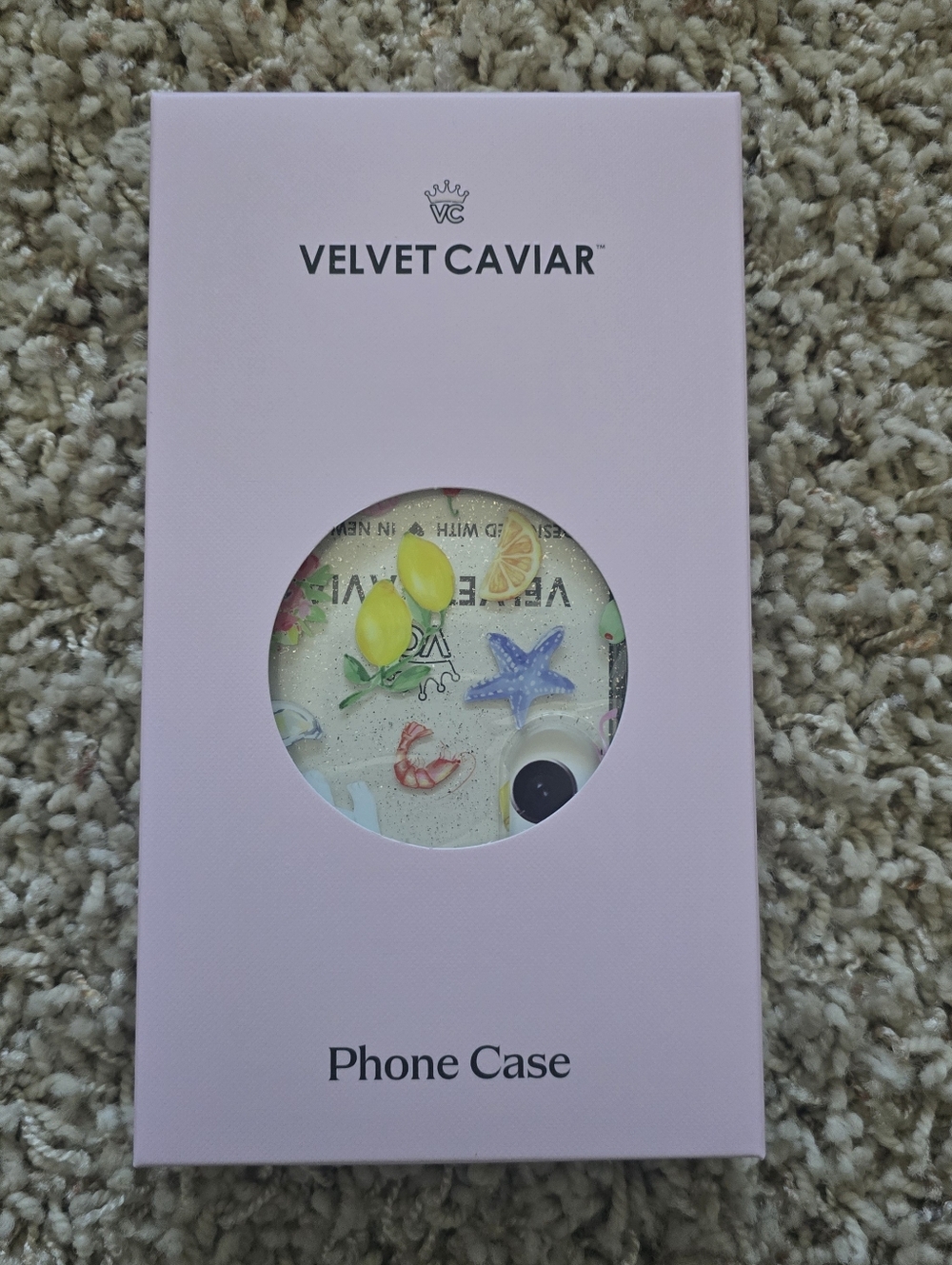 New Velvet Caviar Dolce Vita Glitter Samsung Case Andriod S24 Ultra